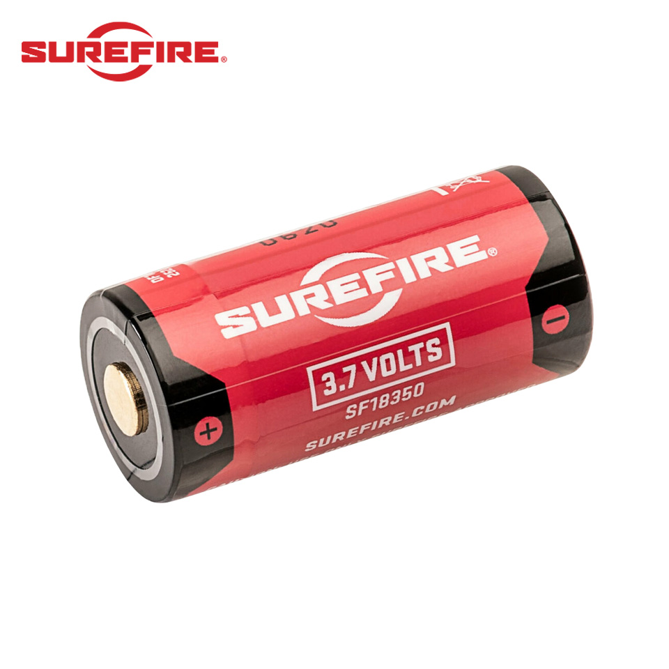 SF18350 SUREFIRE BATTERY - Micro USB Lithium-Ion Rechargeable Battery